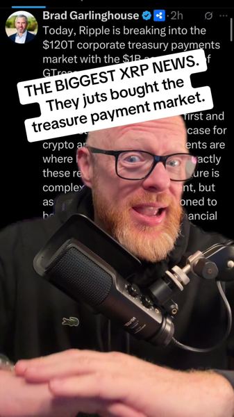 Crypto Wolf Pack post on TikTok