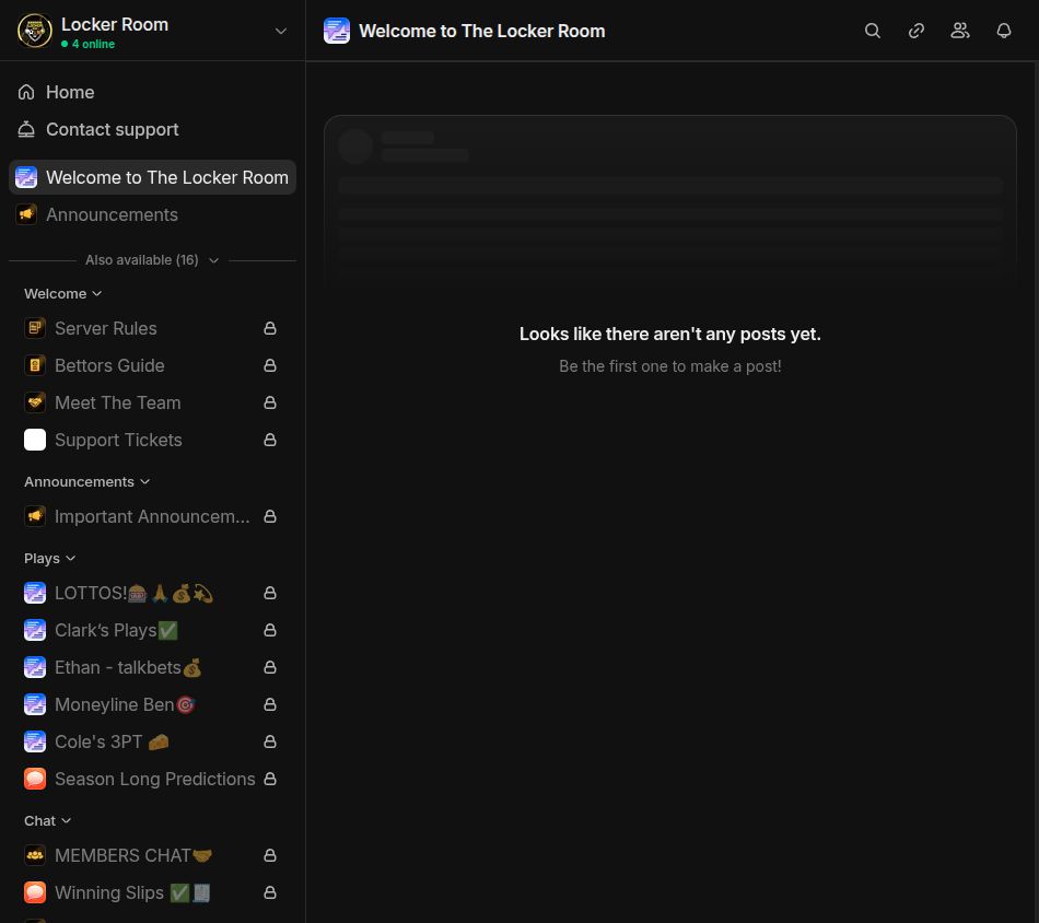 Free member view on Whop, Sep 27, 2026