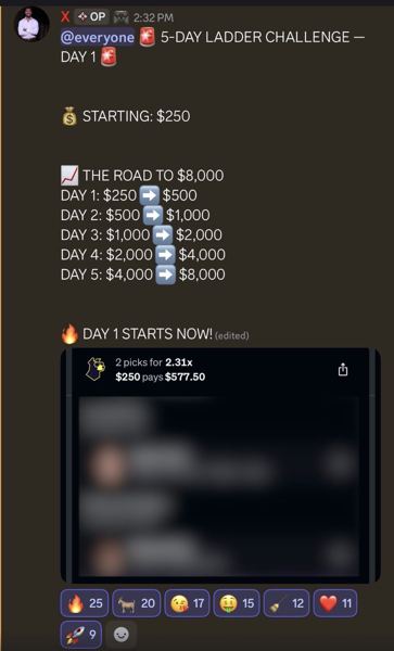 Official Picks post on X