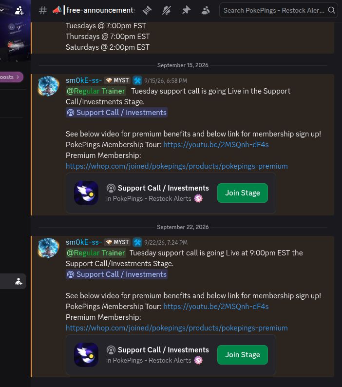 Free Discord, Sep 27, 2026